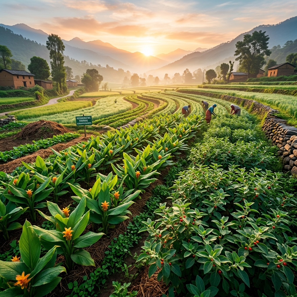 Sustainable Organic Botanical Farming